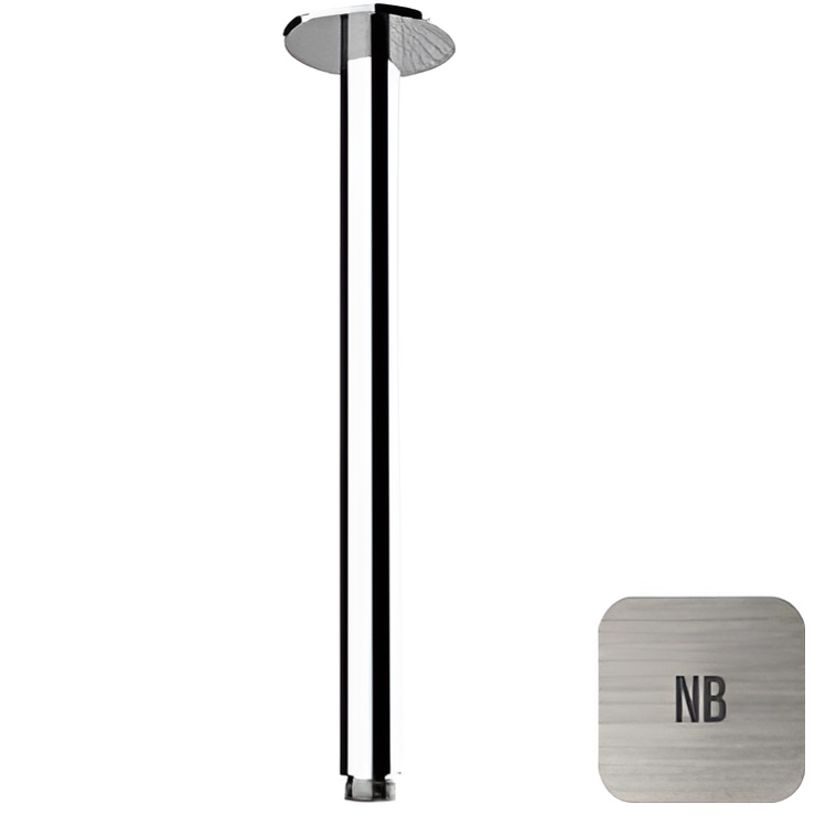 Кронштейн для верхнего душа потолочный Almar 30см E021109.NB (никель брашированный)