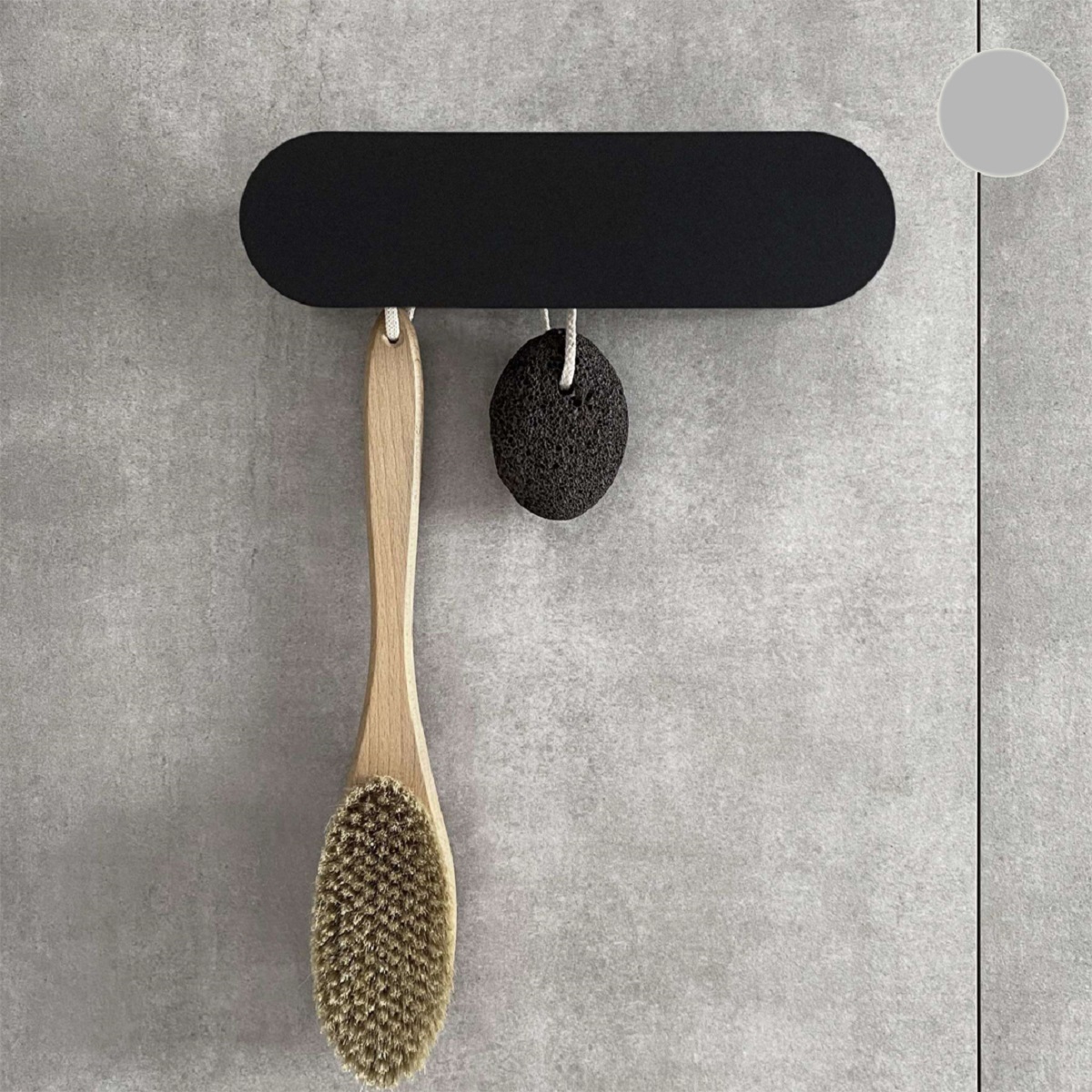 Крючки Tezza Hook Disco 60 см (серый), 5 крючков