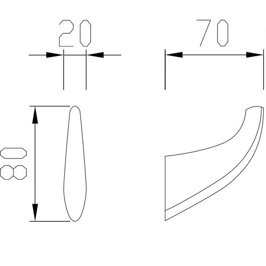Крючок Abber Nord AA1550NG (никель)