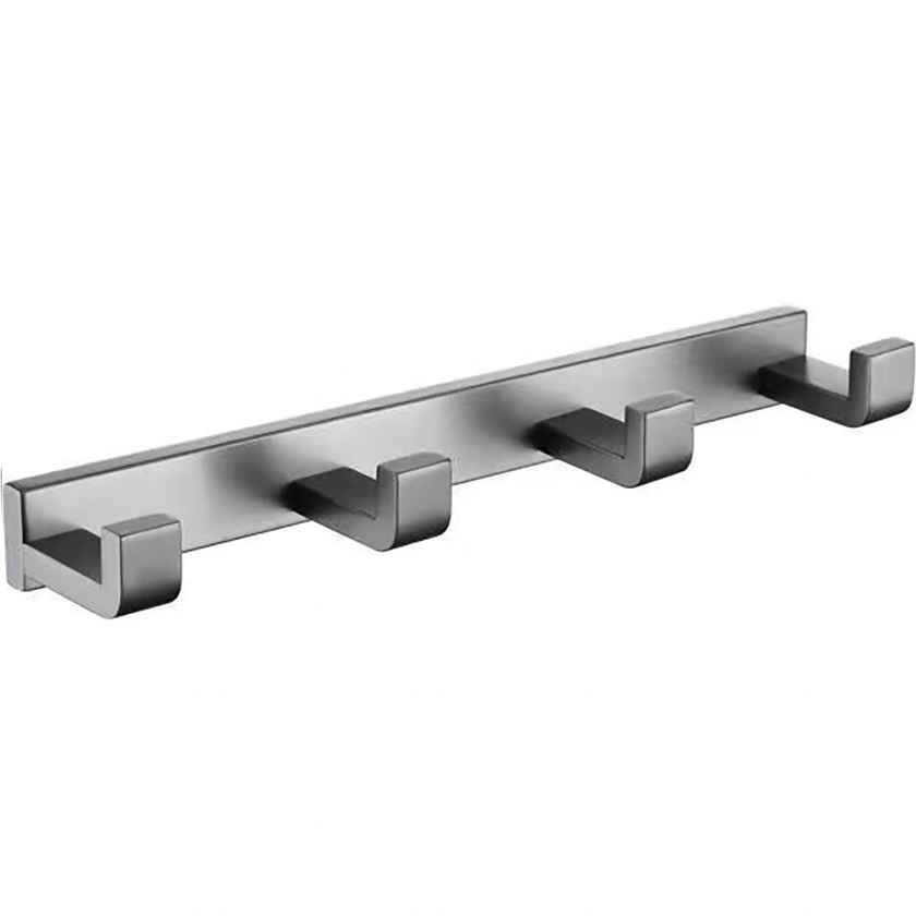 Крючок Abber Nord AA1751NG (никель), на 4 вешалки