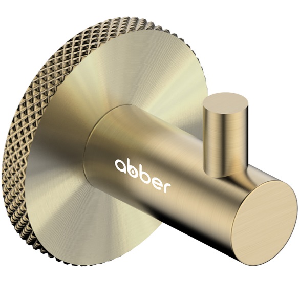 Крючок Abber Pol 316 AA1950BG (светлое золото брашированное)