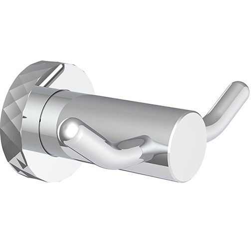 Крючок двойной Fima Carlo Frattini Accessori F6004T/2VCR (хром)