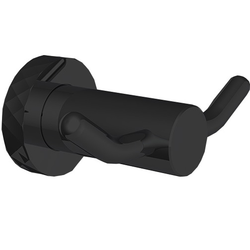 Крючок двойной Fima Carlo Frattini Accessori F6004T/2VNS (черный матовый)