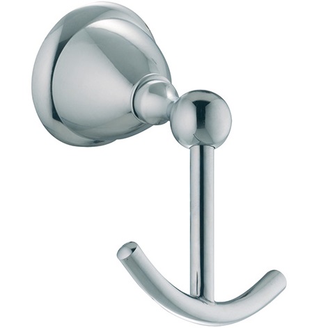 Крючок двойной Fima Carlo Frattini Accessori F6044/2CR (хром)