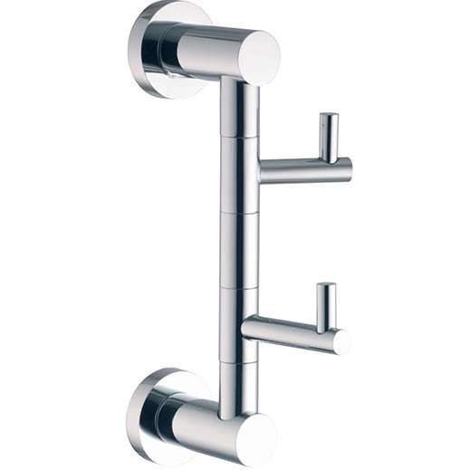 Крючок двойной Fima Carlo Frattini Rotola F6004/3CR (хром)