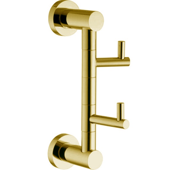 Крючок двойной Fima Carlo Frattini Rotola F6004/3OR (золотой)