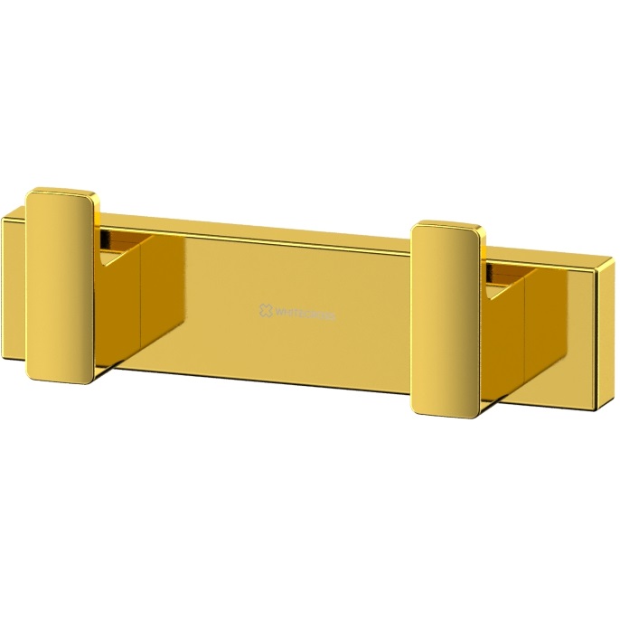 Крючок двойной Whitecross Cubo CU2412GL (золотой PVD)