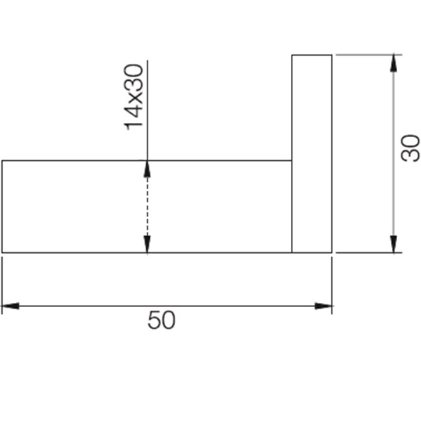 Крючок Fima Carlo Frattini Accessori F6024/1NS (черный матовый)