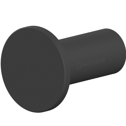 Крючок настенный одинарный Whitecross Ergo ER2216BL (черный матовый)