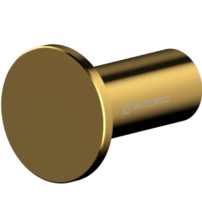 Крючок настенный одинарный Whitecross Ergo ER2216GL (золотой PVD)