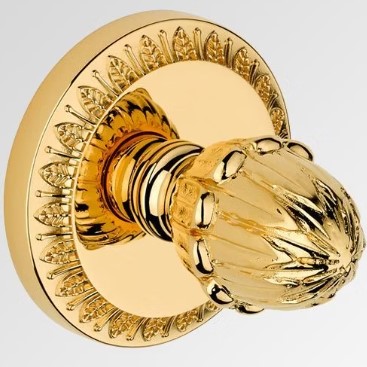 Крючок одинарный подвесной THG Malmaison metal U93-F01-517 (золотой)