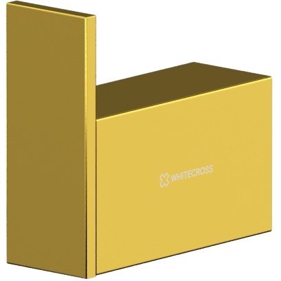 Крючок одинарный Whitecross Cubo CU2410GL (золотой PVD)