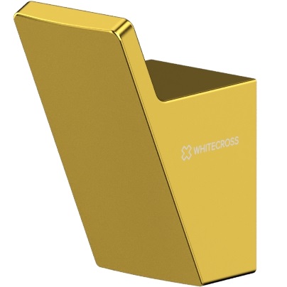 Крючок одинарный Whitecross Cubo CU2415GL (золотой PVD)