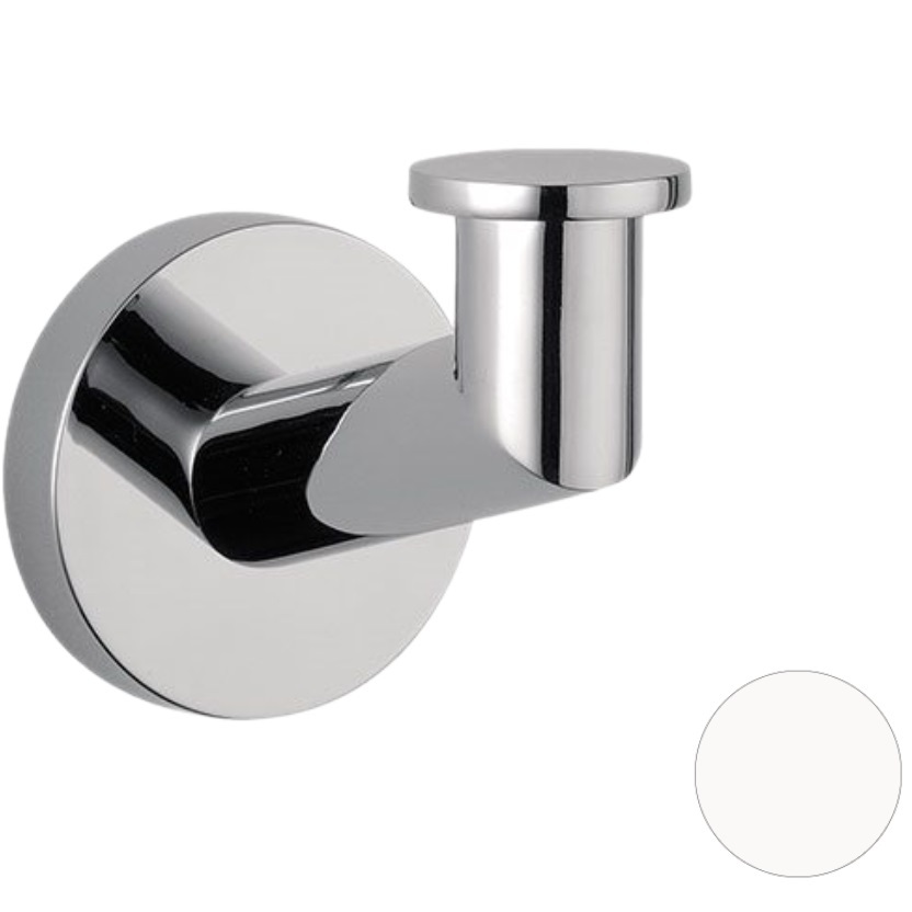 Крючок Remer Guest GS50BO (белый матовый)