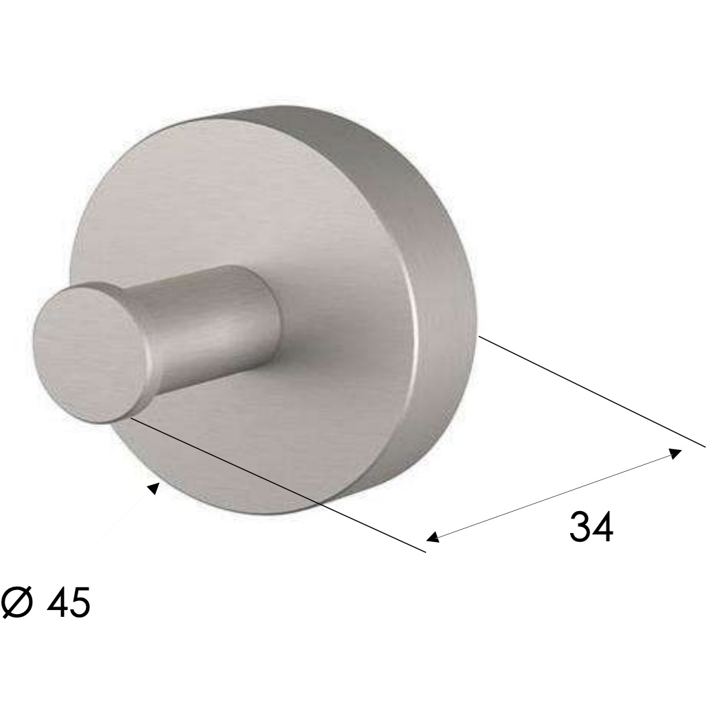 Крючок Remer Inox SSXI50 (сталь)