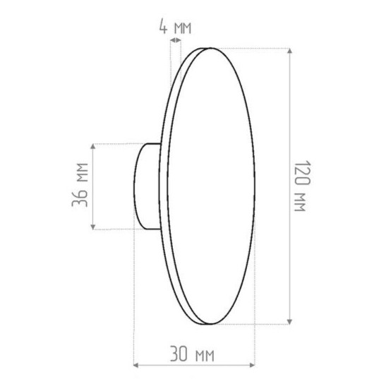 Крючок Tezza Pin 120 мм (черный), 1 шт.