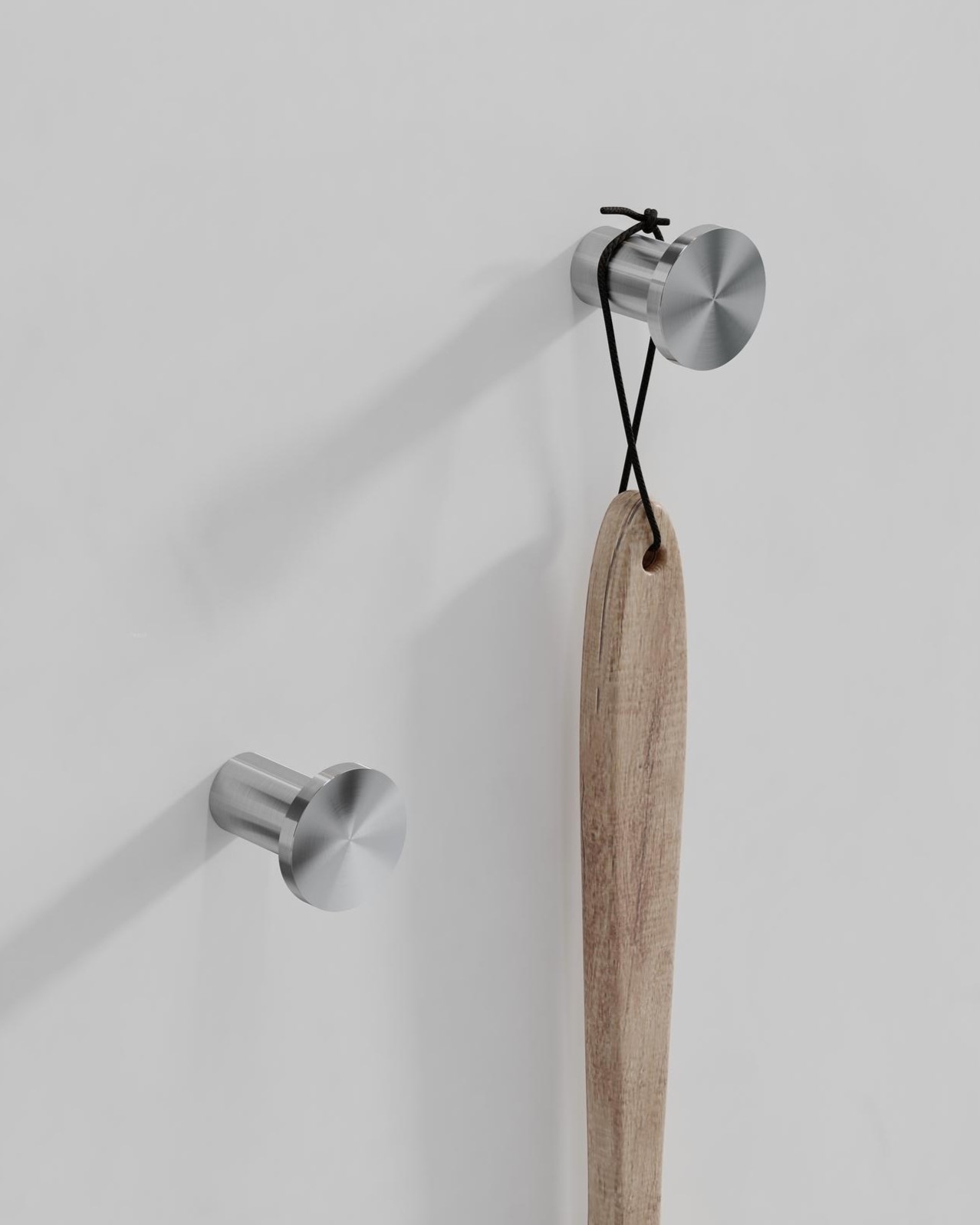 Крючок Tezza Pin 36 мм (нерж. сатинированная сталь), 2 шт.