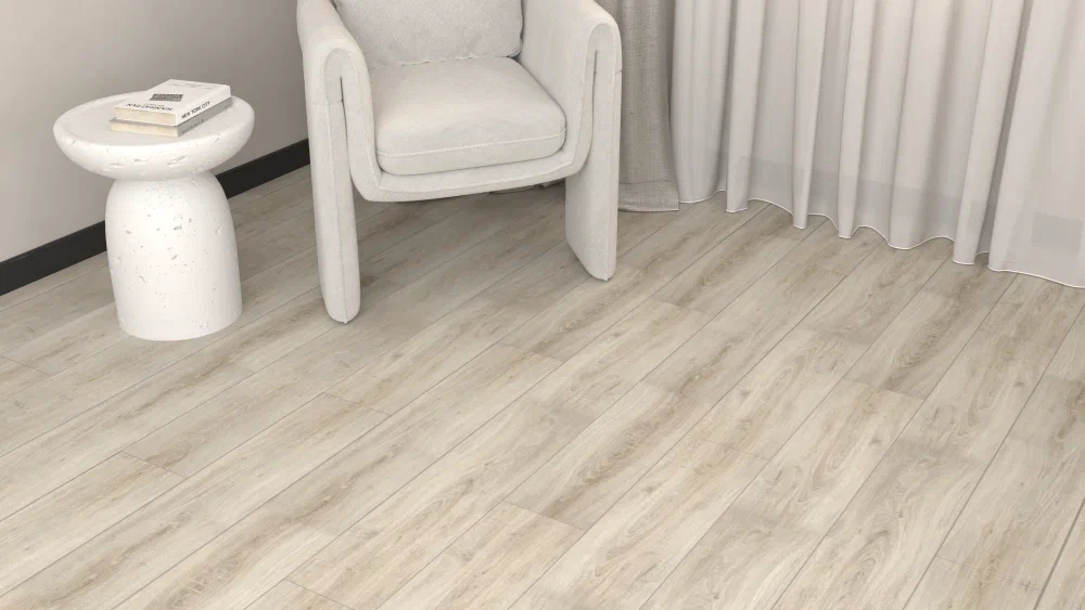 Ламинат FLOORaHOUSE Стандартная доска 12 мм Дуб Cream B168 19.3x138.7