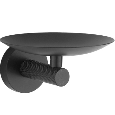 Мыльница настенная Boheme Uno 10973-B (черный матовый)