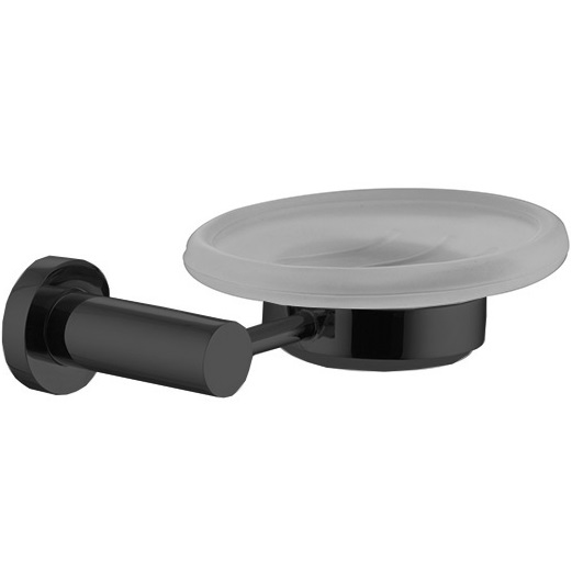 Мыльница подвесная Fima Carlo Frattini Rotola F6003/2NS (черный матовый)