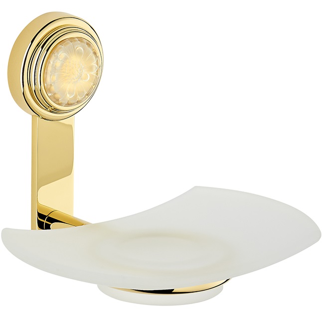 Мыльница подвесная THG Dahlia A41-F01-500 (золотой)