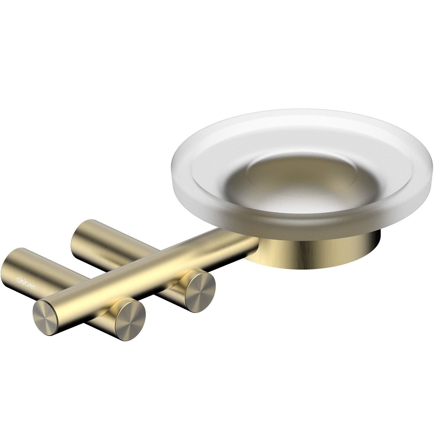 Мыльница с держателем Abber Osten 316 AA1858BG (золото брашированное)