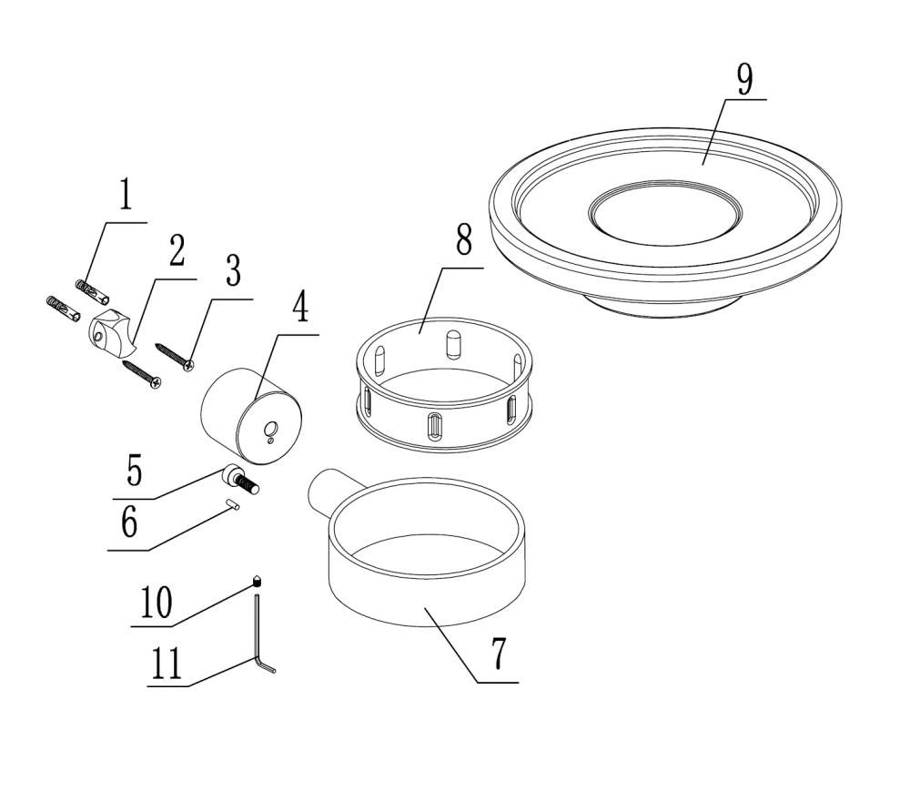 Мыльница с держателем Abber Osten 316 AA185A8BG (золото брашированное)