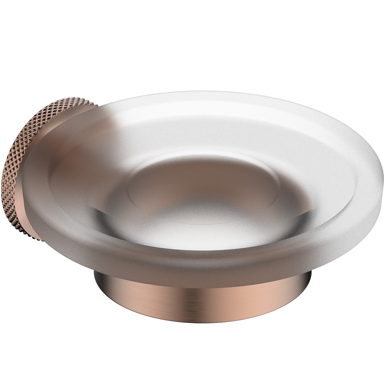 Мыльница с держателем Abber Pol 316 AA1958BRG (розовое золото брашированное)