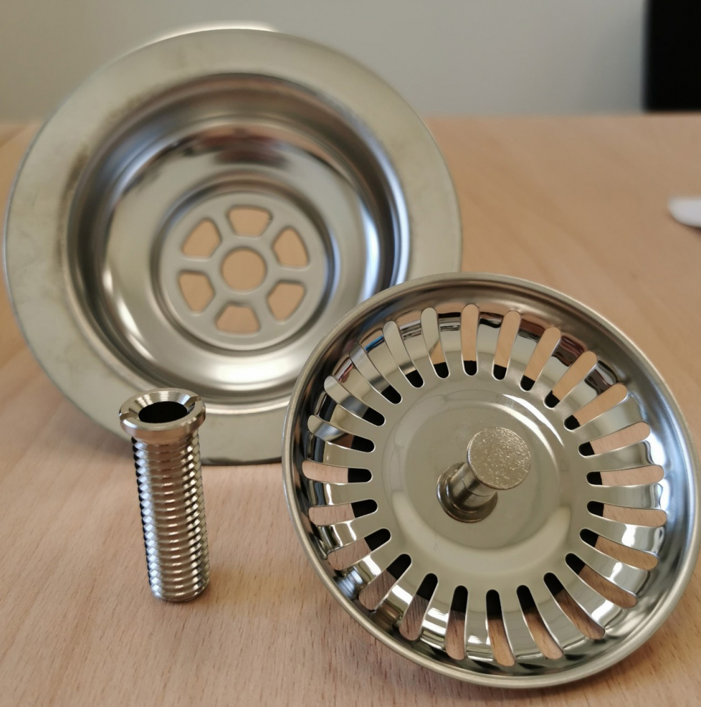 Мойка кухонная Abber Quarz AQ2903G 65х51 (серый), слив-перелив