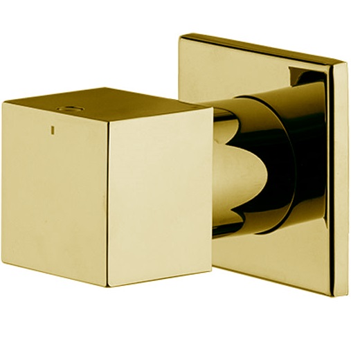 Переключатель потоков на 2 источника Fima Carlo Frattini Zeta F3963N2OR (золотой)