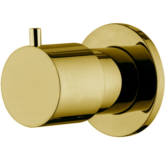 Переключатель потоков на 2 выхода Fima Carlo Frattini Flo F3233N2OR (золотой)