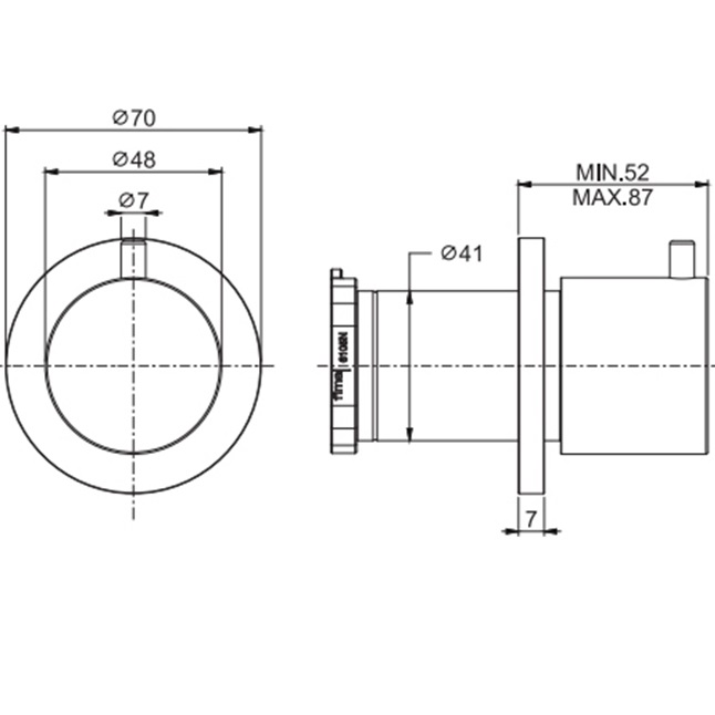 Переключатель потоков на 2 выхода Fima Carlo Frattini Flo F3233N2OR (золотой)