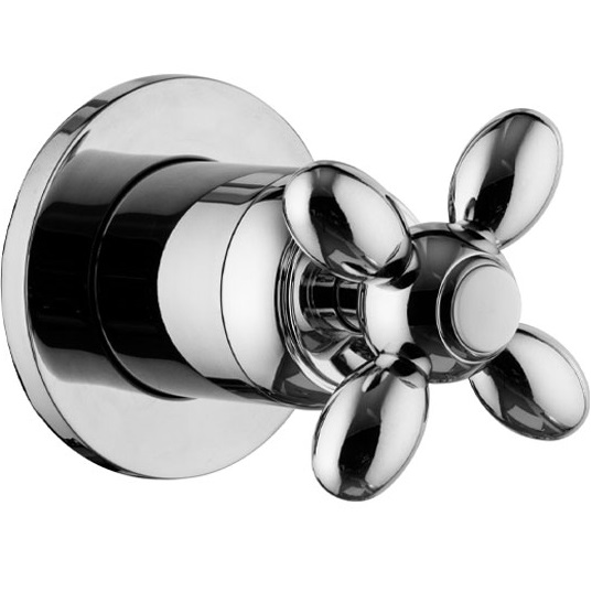 Переключатель потоков на 2 выхода Fima Carlo Frattini Olivia F5033/2CR (хром)