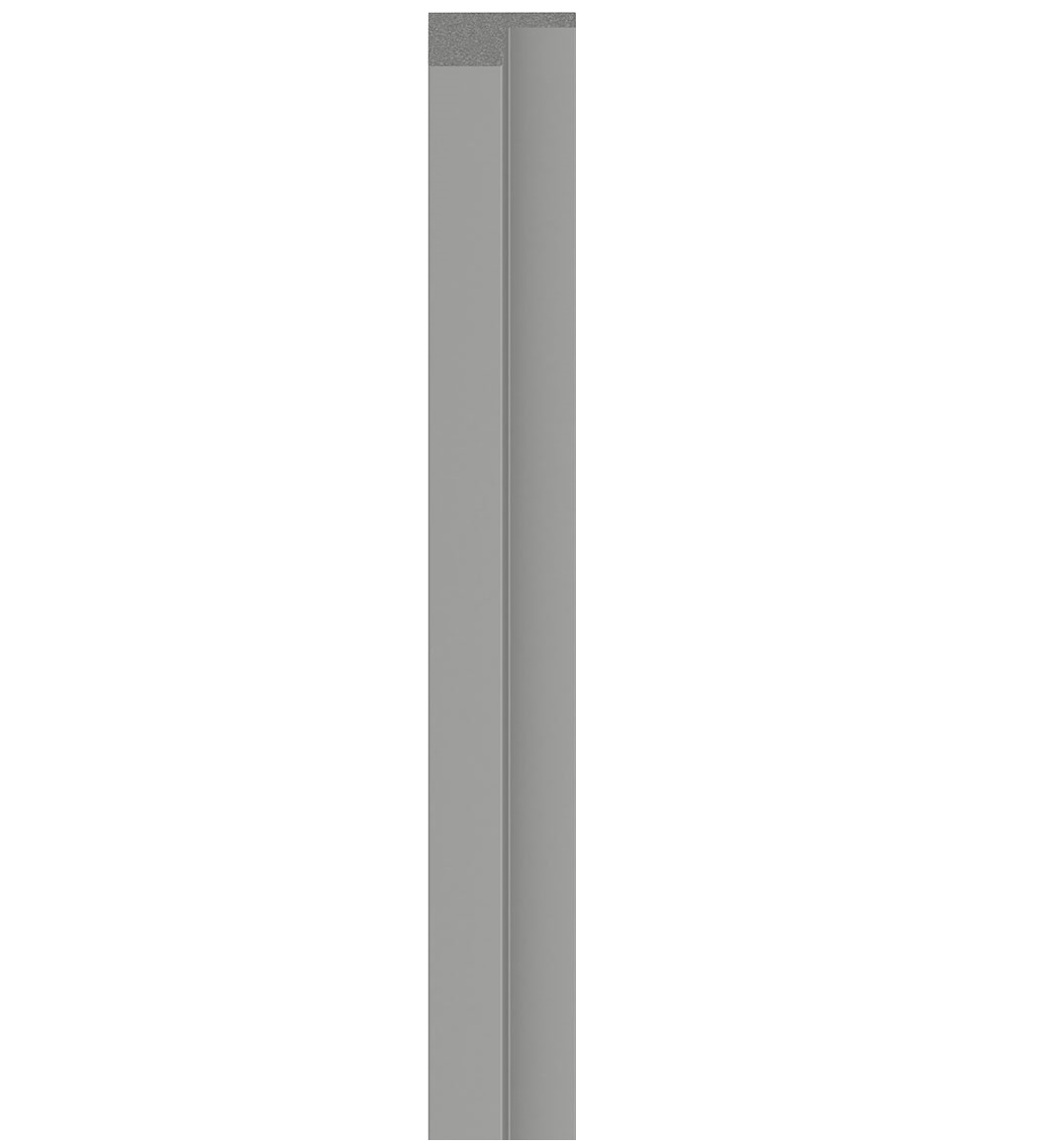 Планка левая Vox Linerio L-Line Gray 265x6.1 (серый)