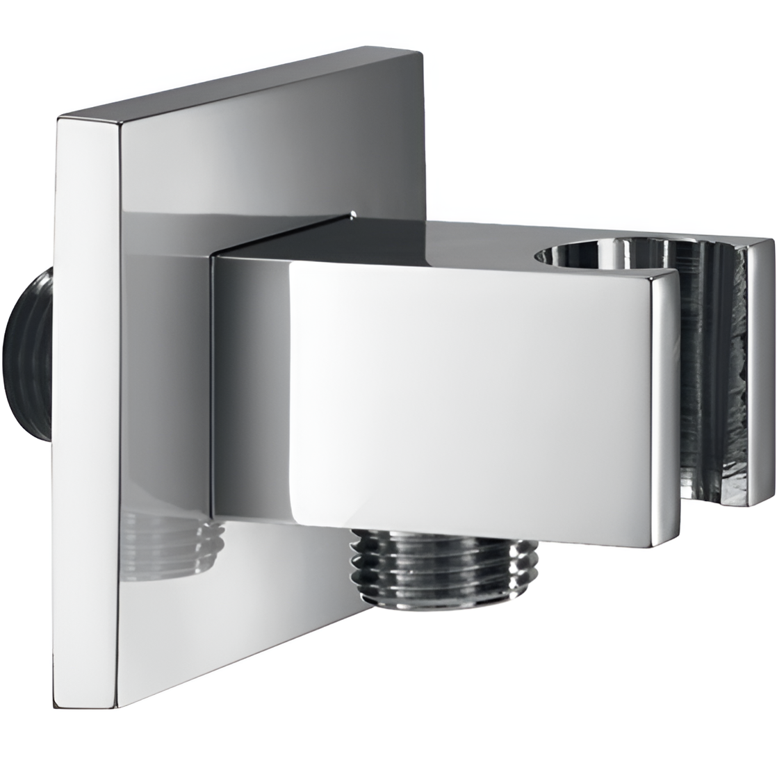 Подключение для шланга с держателем для лейки Almar E095010.CR (хром)