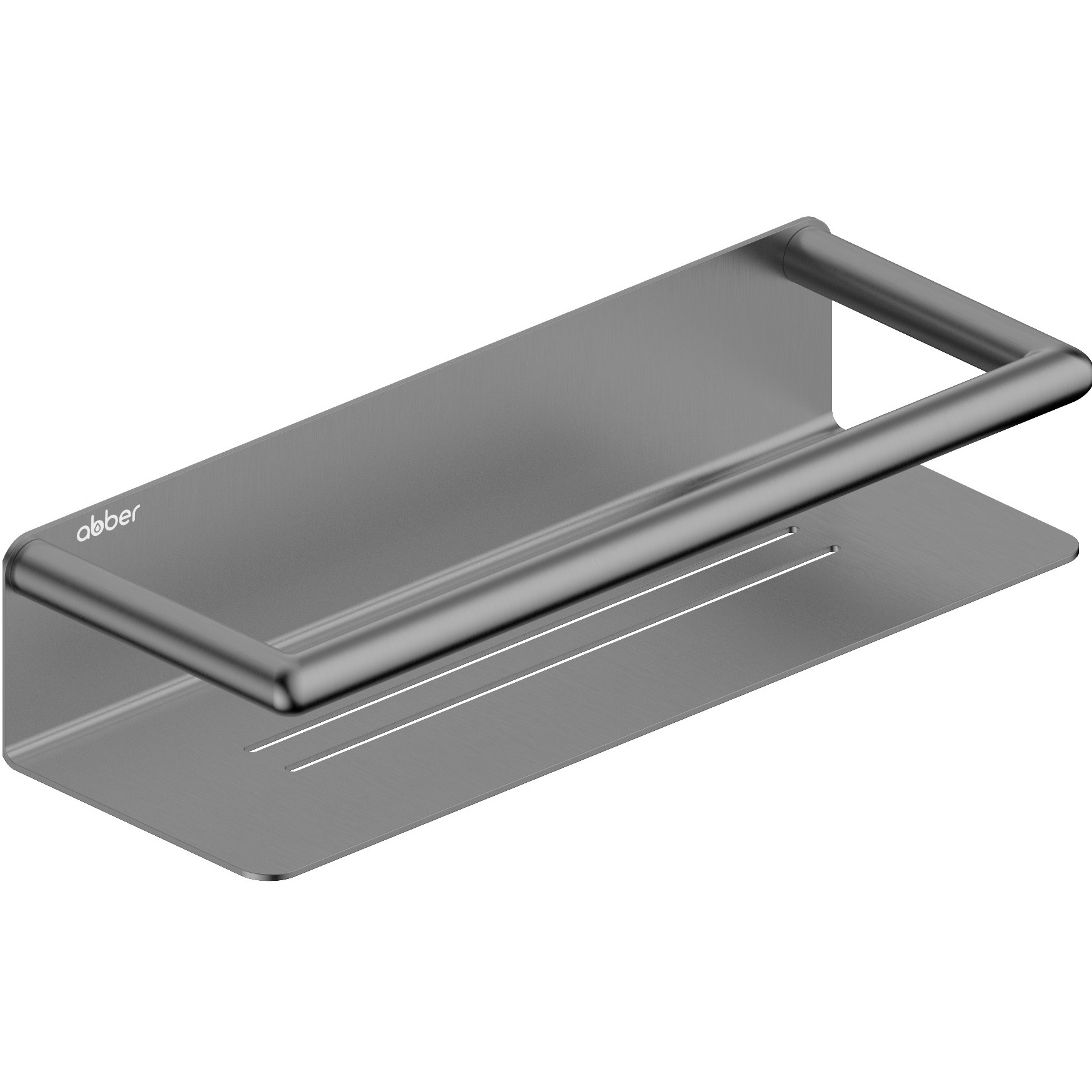 Полка Abber Osten 316 AA1862BGG 30 см (оружейная сталь брашированная)