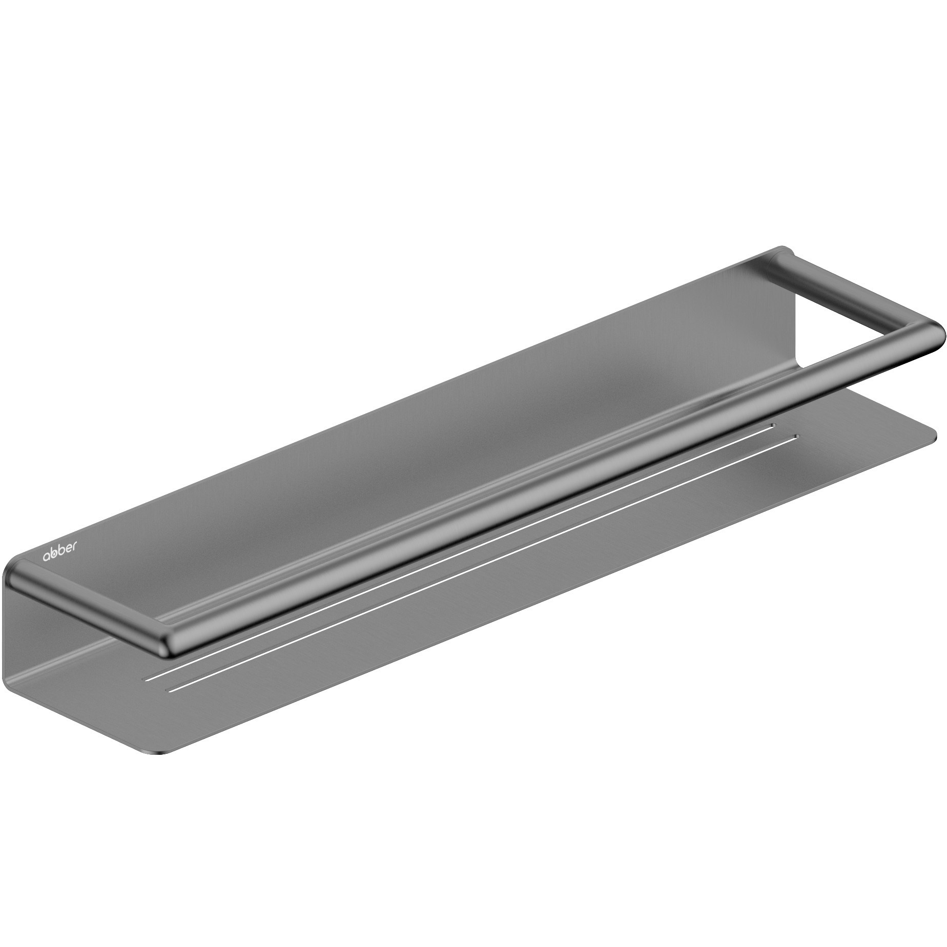 Полка Abber Osten 316 AA1863BGG 50 см (оружейная сталь брашированная)