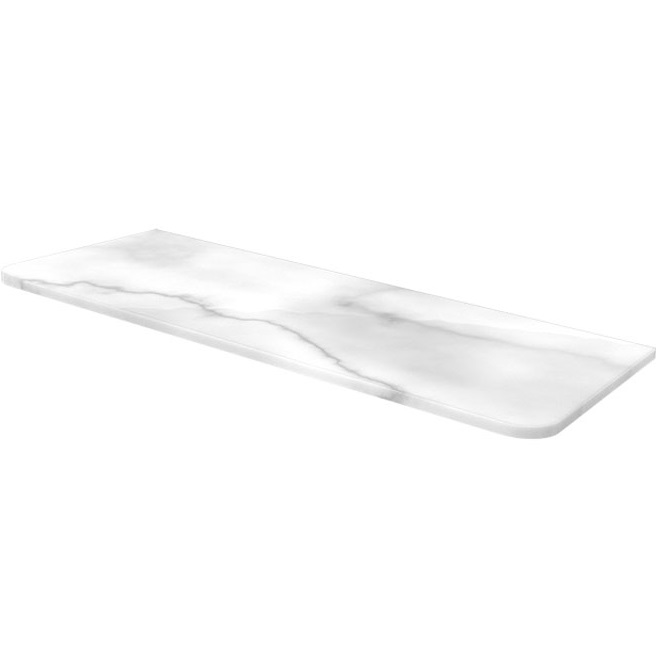 Полка Fima  Carlo Frattini Switch 30 см F6200/30MB (белый мрамор)