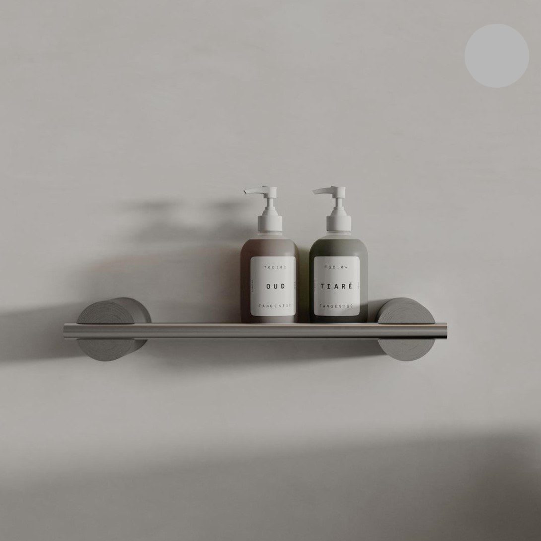 Полка для хранения Tezza Art 40 см (серый)