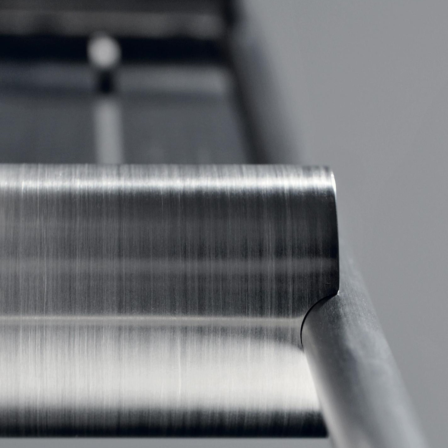 Полка для хранения Tezza Art 90 см (нерж. сатинированная сталь)