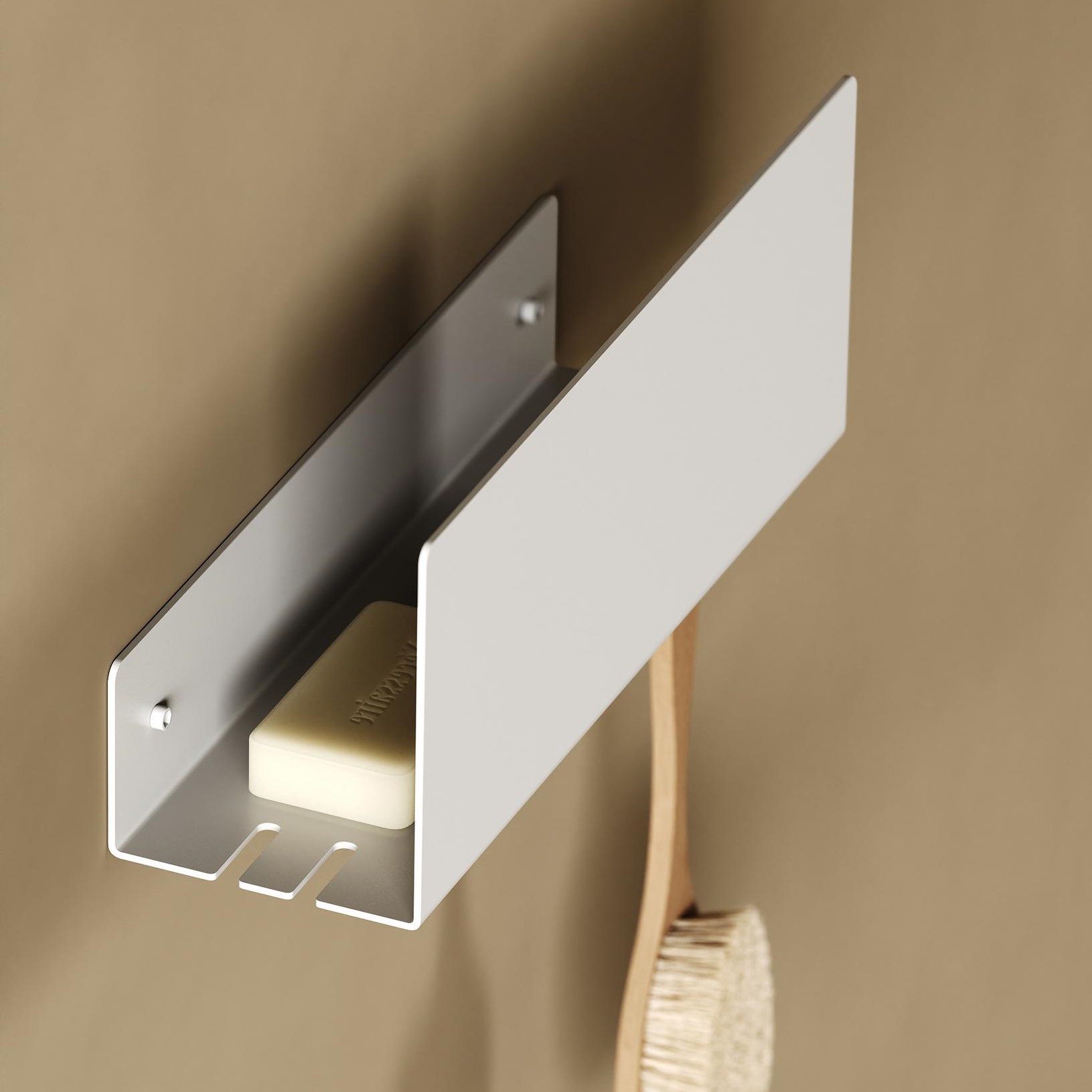 Полка для хранения Tezza Light 100 см (белый)