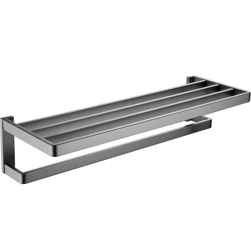Полка для полотенец Abber Nord AA1758NG (никель)