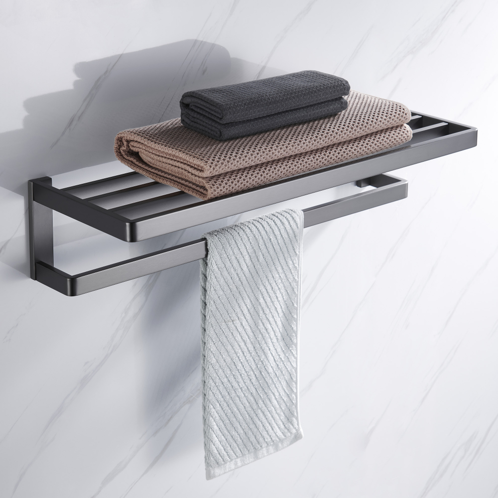 Полка для полотенец Abber Nord AA1758NG (никель)