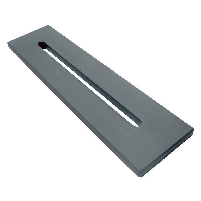 Полка на ванну Excellent Level WAPO.LEVEL-SZARY 75 см (серый)