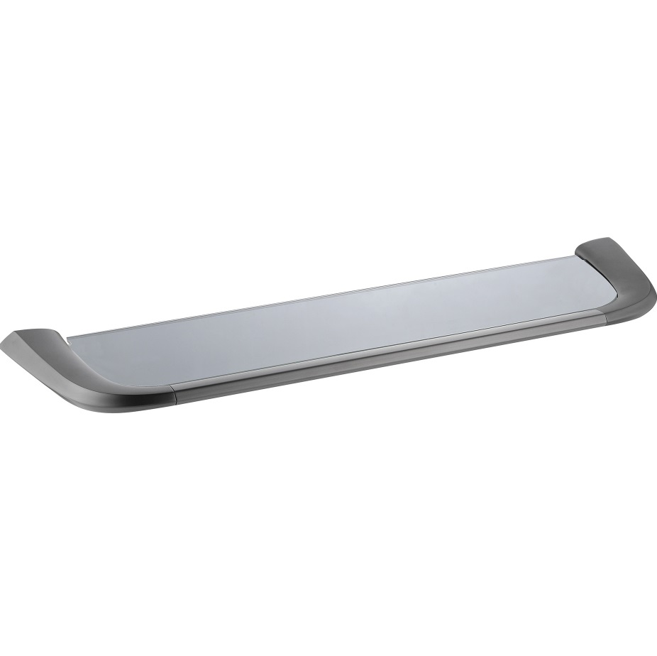 Полка стеклянная Abber Nord AA1555NG (никель)