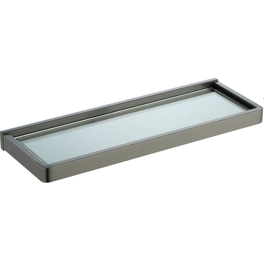 Полка стеклянная Abber Nord AA1759NG (никель)