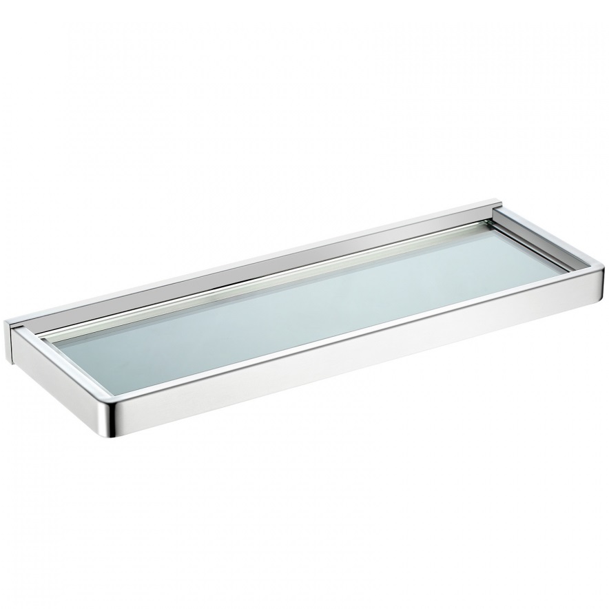 Полка стеклянная Abber Westen AA1759 (хром)