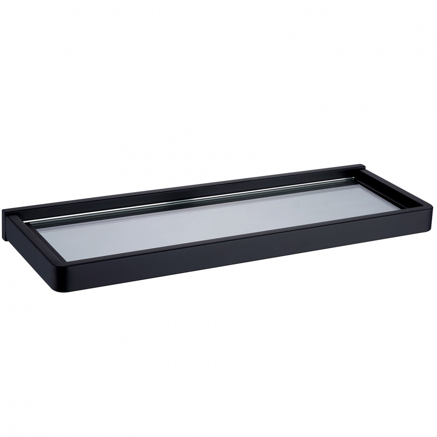 Полка стеклянная Abber Westen AA1759B (черный матовый)