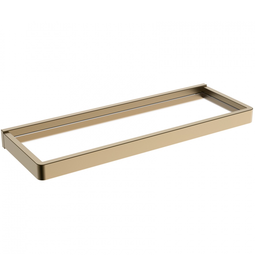 Полка стеклянная Abber Westen AA1759G (золотой матовый)