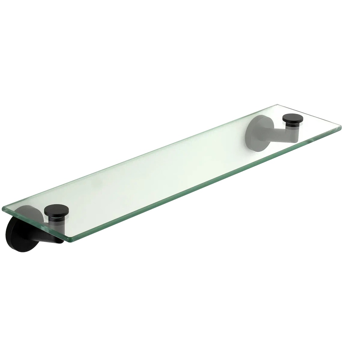 Полка стеклянная Remer Guest GS20NO (черный матовый)